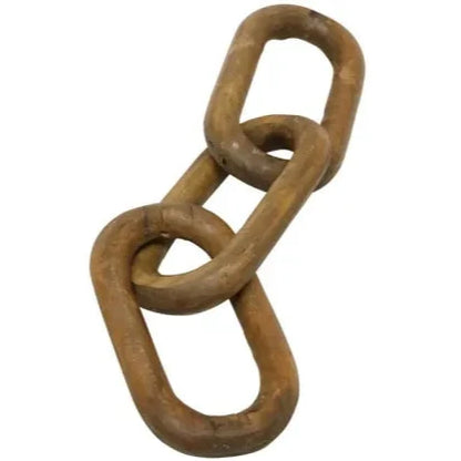 Wooden 3 Link Chain Decor