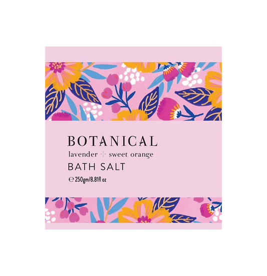 Botanical Bath Salts Lavender + Sweet Orange