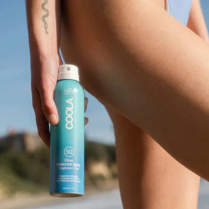 COOLA Clear Sunscreen Spray SPF50 - Fragrance Free