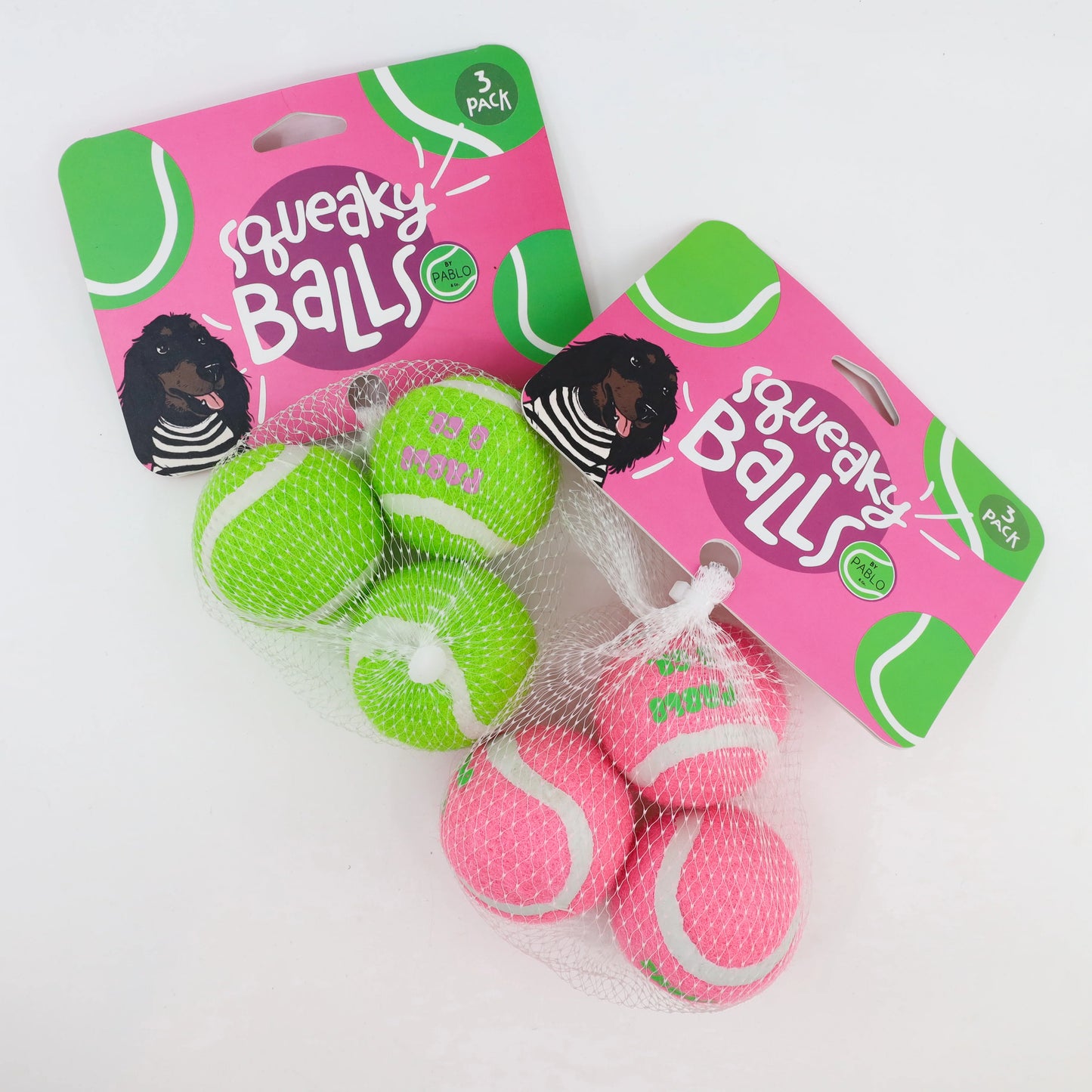 Squeaky Balls (Pack of 3)