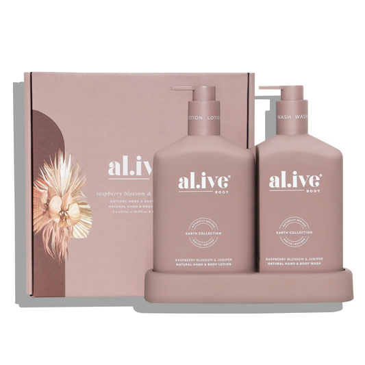 Al.ive Wash & Lotion Duo - Raspberry Blossom & Juniper