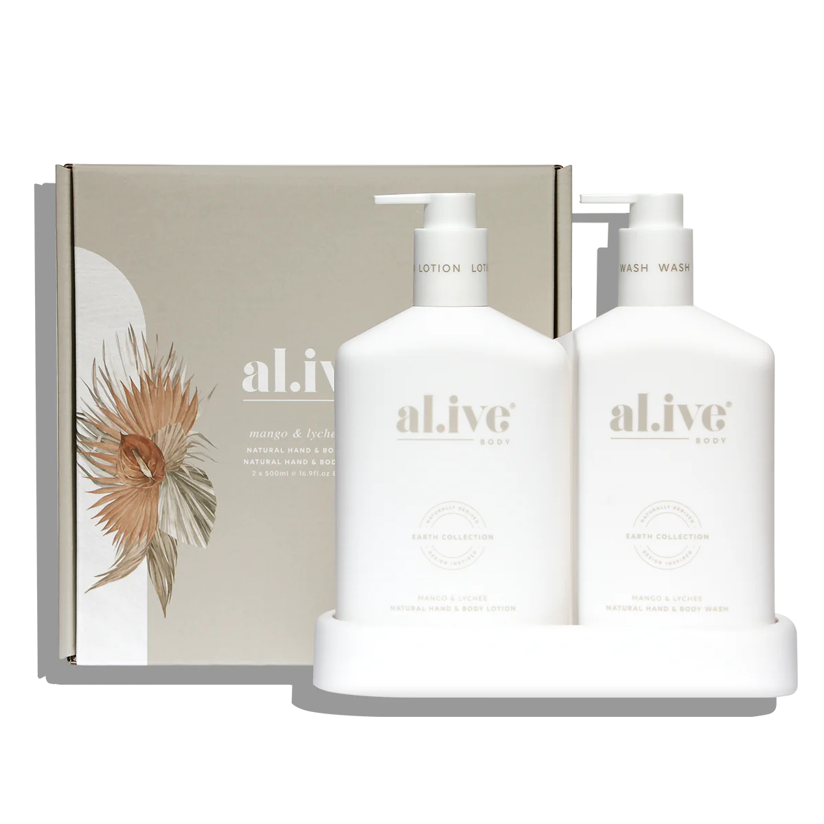 Al.ive Wash & Lotion Duo - Mango & Lychee