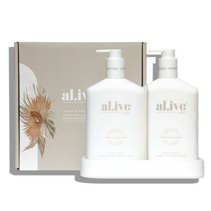 Al.ive Wash & Lotion Duo - Mango & Lychee