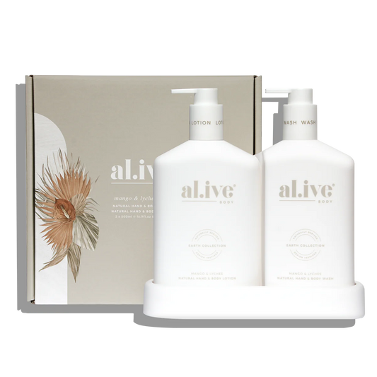 Al.ive Wash & Lotion Duo - Mango & Lychee