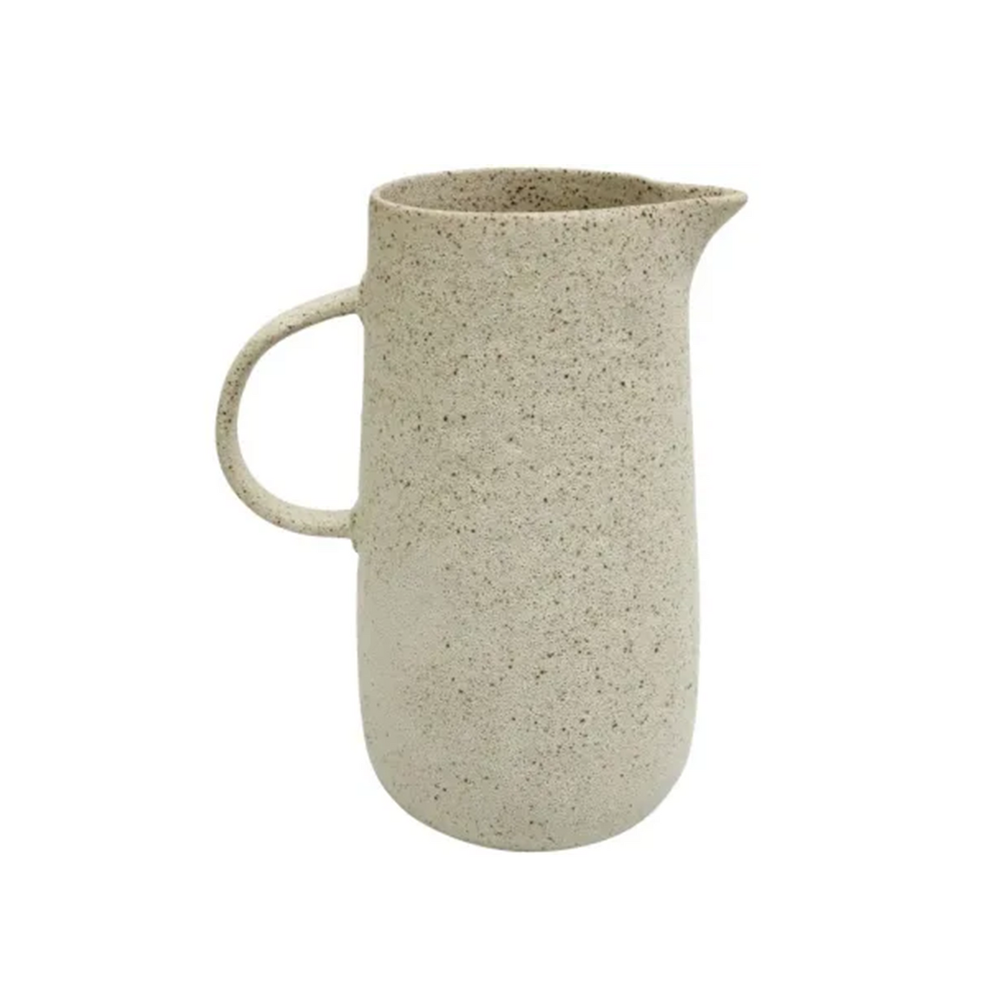 Zen Ceramic Jug - Sandy Beige