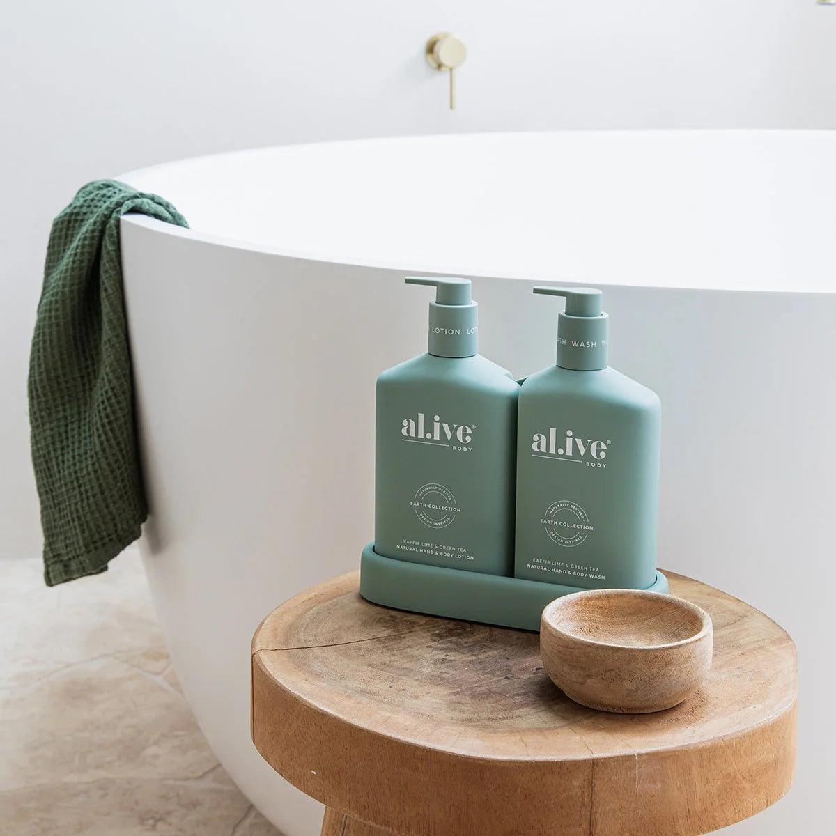 Wash & Lotion Duo - Kaffir Lime & Green Tea - Artful & Sage Collective